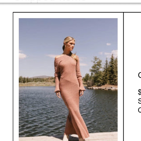 Bohme Sweater Dress S Clay - Picture 2 of 3